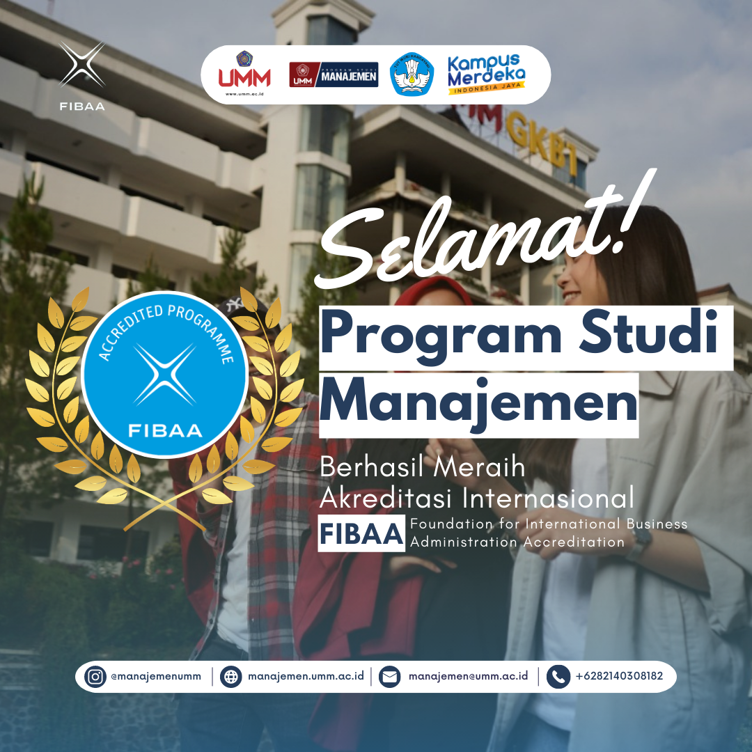 Akreditasi FIBAA Program Studi Manajemen UMM