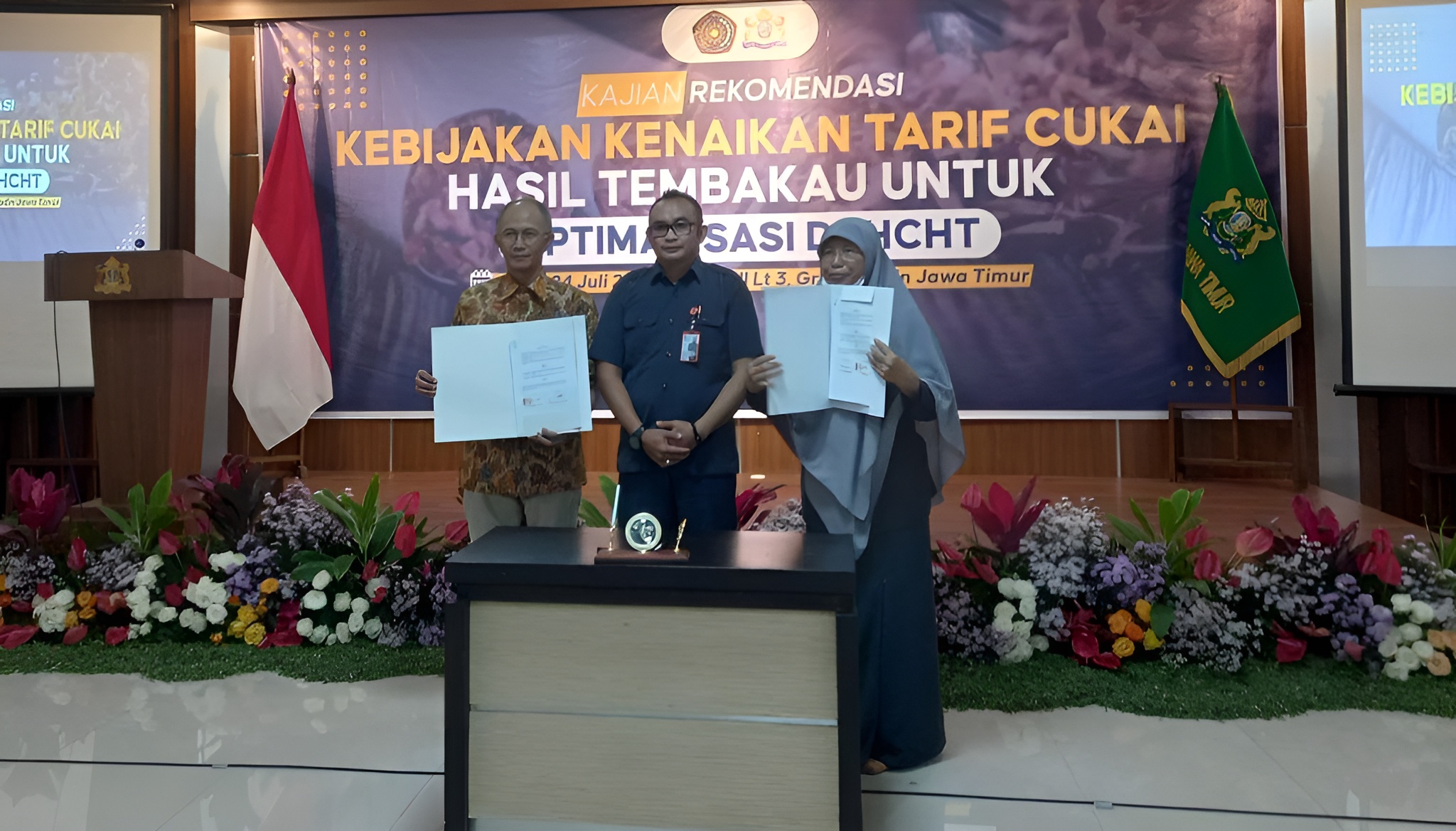 FEB UMM dan KADIN Jatim Kolaborasi Kajian Optimalisasi Dana Bagi Hasil Cukai Hasil Tembakau (DBHCHT)