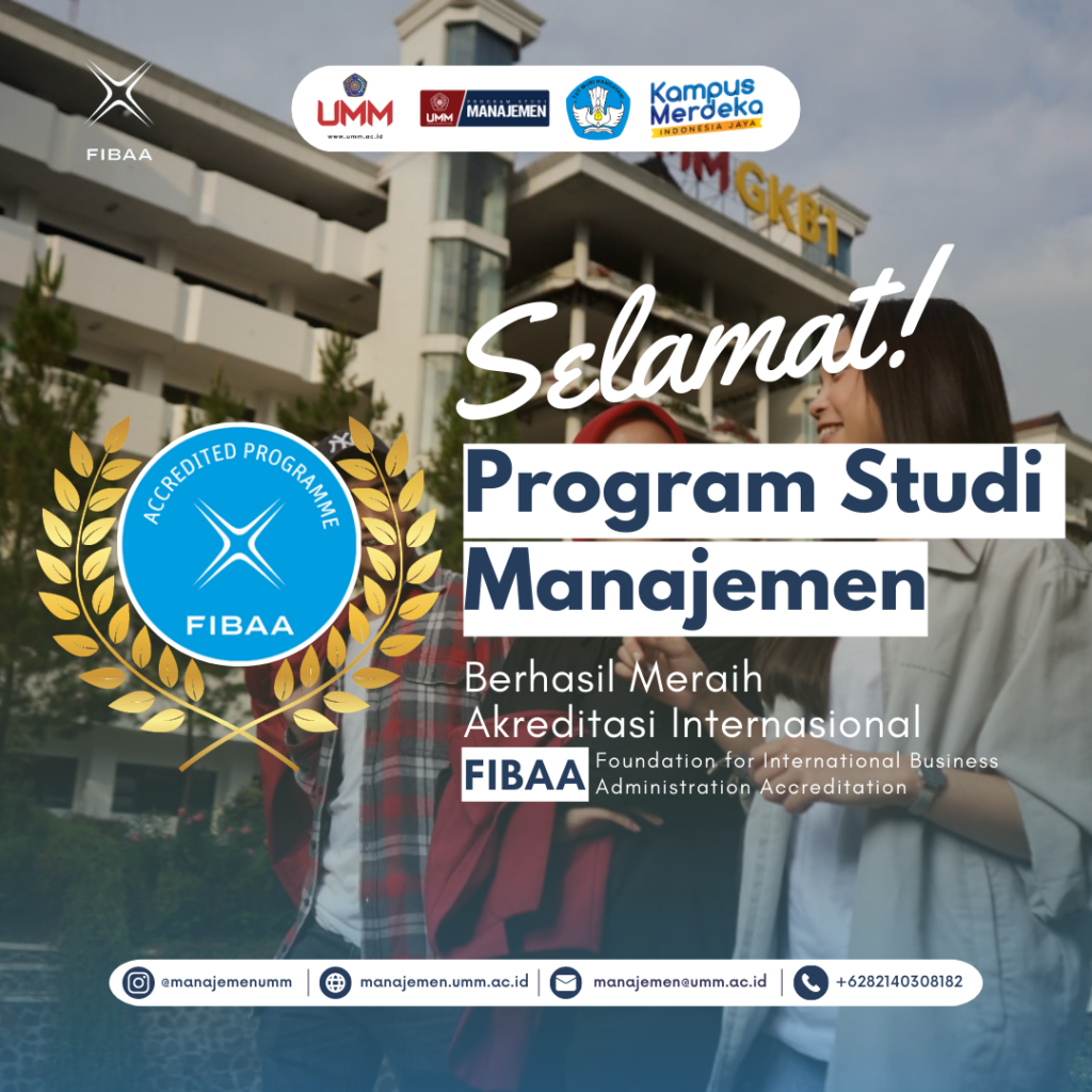 Akreditasi FIBAA Program Studi Manajemen UMM