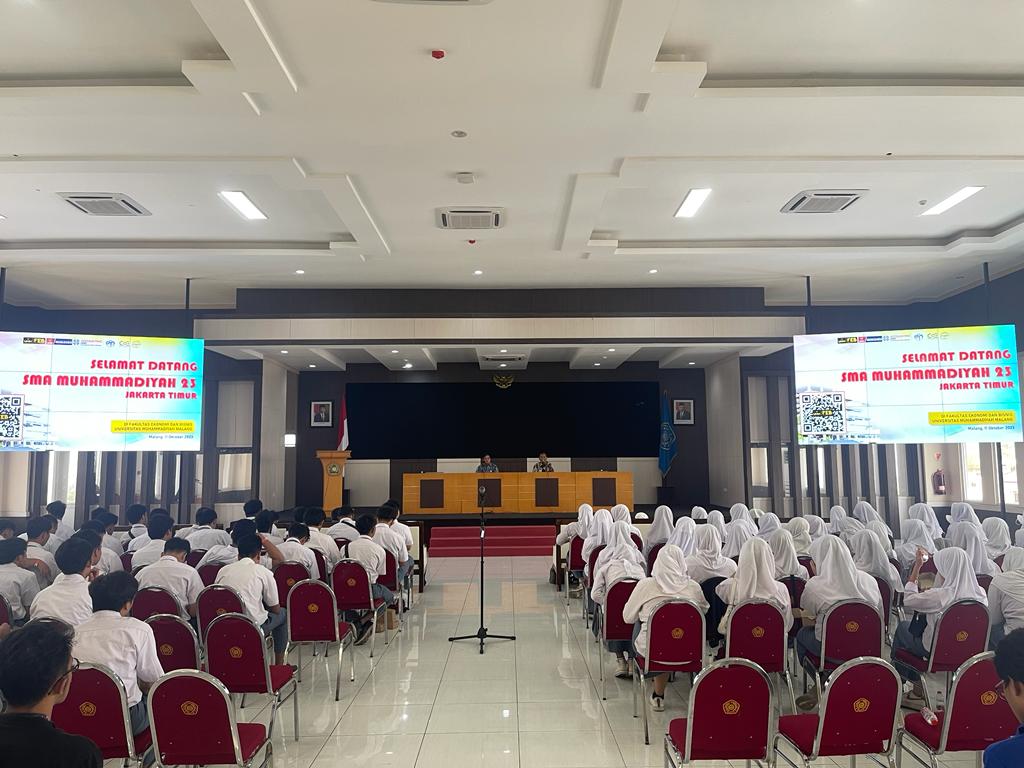 FEB UMM Terima Kunjungan SMA Muhammadiyah 23 Jakarta Timur